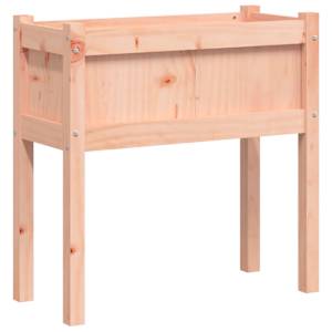 vidaXL jalgadega aia taimekast, 70 x 31 x 70 cm, ebatsuuga puit