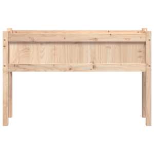 Zahradní truhlík s nohami 110 x 31 x 70 cm masivní borové dřevo - obrázek 5