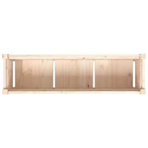 Zahradní truhlík s nohami 110 x 31 x 70 cm masivní borové dřevo - obrázek 8