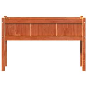 Zahradní truhlík s nohami voskově hnědý 110x31x70 cm borovice - obrázek 5
