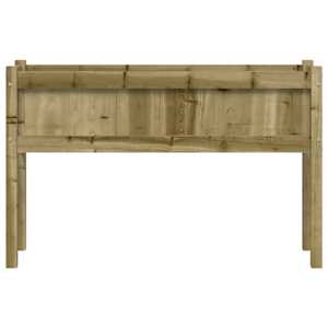 Zahradní truhlík s nohami 110x31x70 cm impregnovaná borovice - obrázek 5