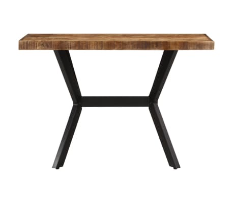 vidaXL Dining Table 110x55x75 cm Solid Wood Mango