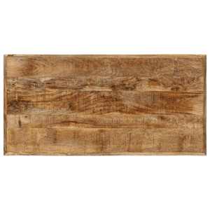 Jídelní stůl 110 x 55 x 75 cm masivní mangovníkové dřevo - obrázek 4