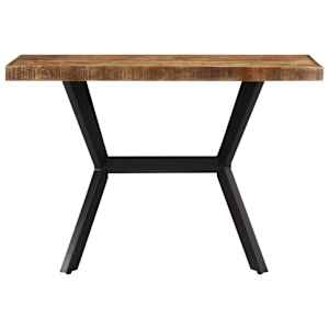 vidaXL Dining Table 110x55x75 cm Solid Wood Mango