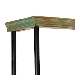 Skříň highboard 55 x 30 x 180 cm masivní recyklované dřevo - obrázek 6