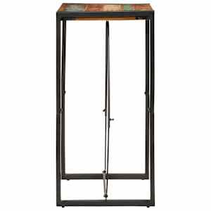 Barový stůl 60 x 55 x 110 cm masivní recyklované dřevo - obrázek 3