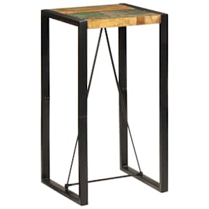 Barový stůl 60 x 55 x 110 cm masivní recyklované dřevo - obrázek 10
