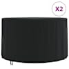 vidaXL aiam&ouml;&ouml;bli katted 2 tk, &Oslash;128 x 71 cm, 420D Oxford kangas