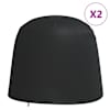 vidaXL kahekohalise ripptooli katted 2 tk, &Oslash;230 x 200 cm, 420D Oxford