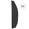 vidaXL aia p&auml;ikesevarju katted 2 tk, 280 x 30/81/45 cm, 420D Oxford