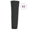 vidaXL k&uuml;ttekeha katted 2 tk, p&uuml;ramiidi kuju, 86x47x241cm 420D Oxford