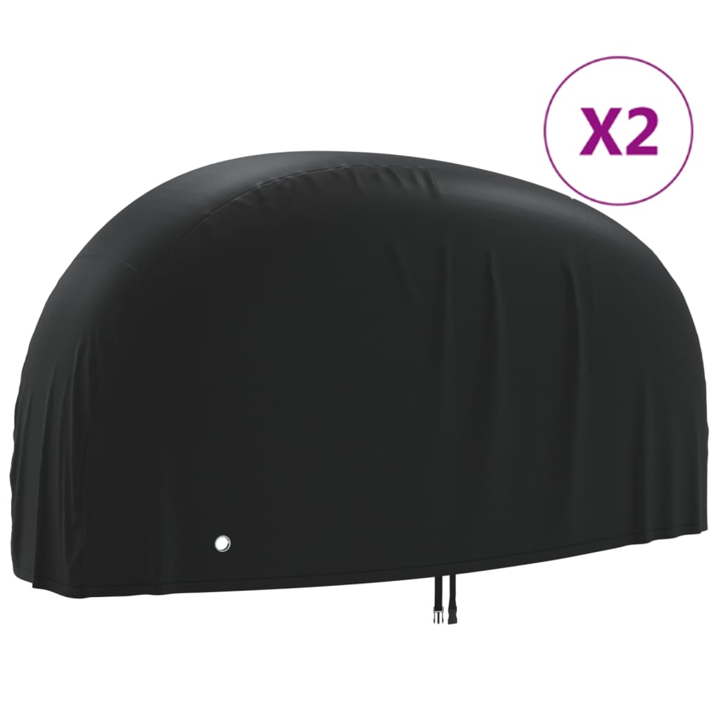 vidaXL cykelovertræk 2 stk. 200x85x110 cm 190T oxfordstof