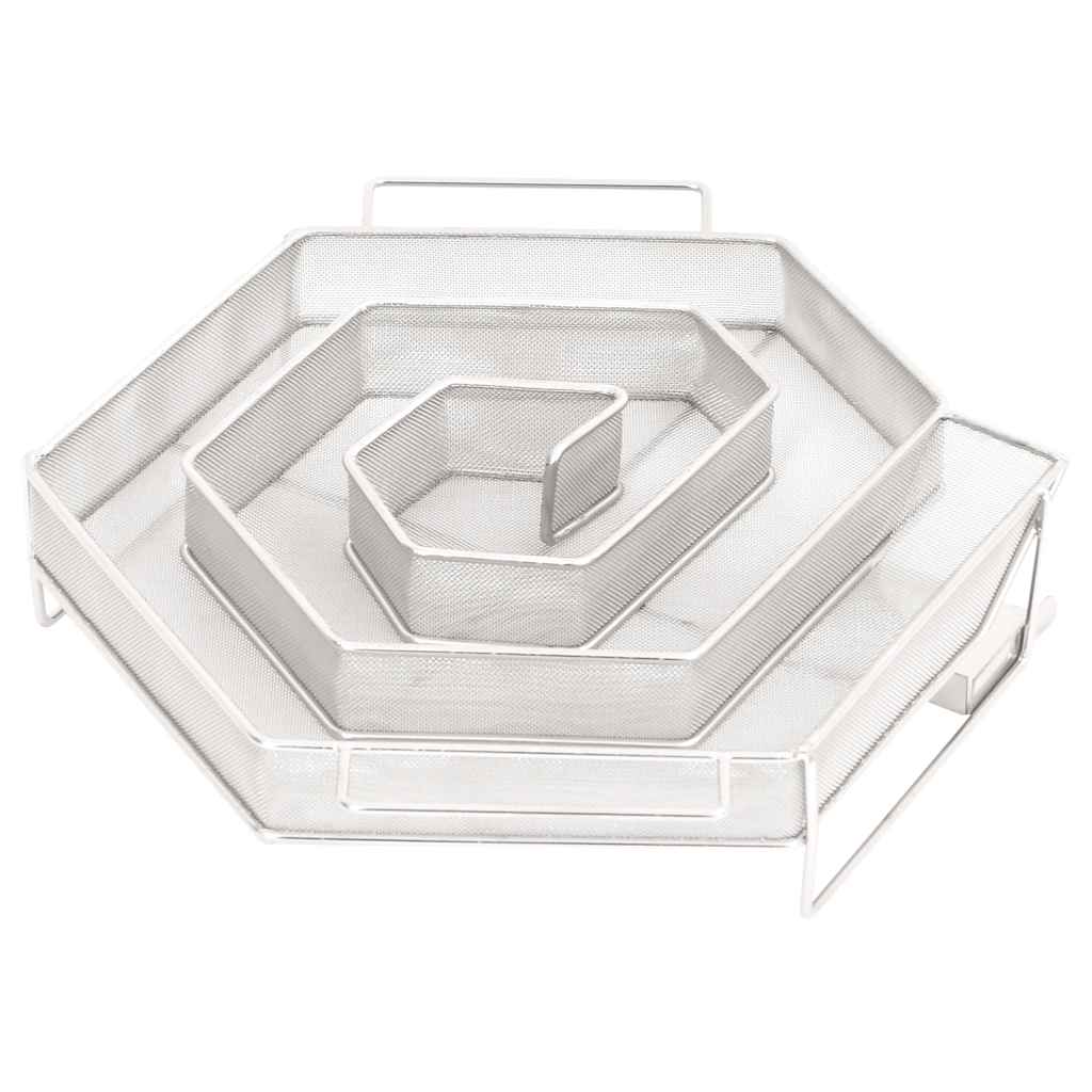 Thumbnail - vidaXL Kaltrauchgenerator 6-Seitig 22,5 cm Edelstahl