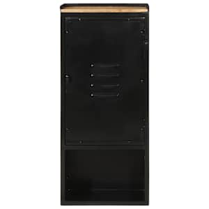 Koupelnová skříňka 40 x 27 x 90 cm železo a masivní mangovník - obrázek 2