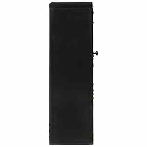 Koupelnová skříňka 40 x 27 x 90 cm železo a masivní mangovník - obrázek 4