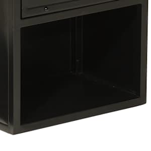 Koupelnová skříňka 40 x 27 x 90 cm železo a masivní mangovník - obrázek 8