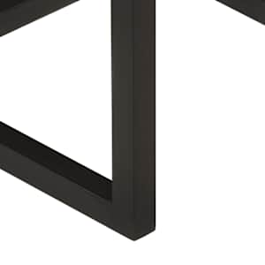 Hnízdové konferenční stolky 3 ks masivní mangovník a železo - obrázek 7