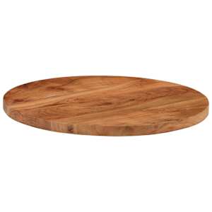 vidaXL lauaplaat, &Oslash;40 x 2,5 cm, &uuml;mmargune, akaatsiapuit