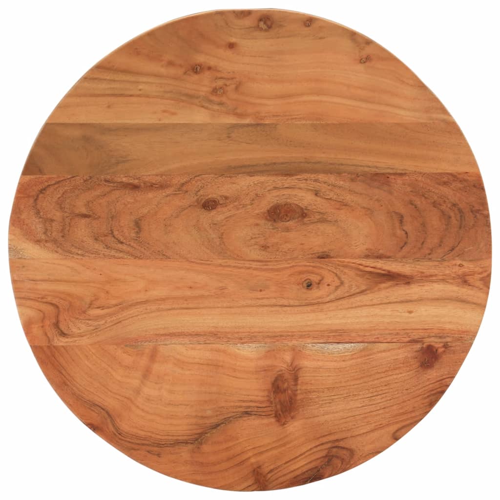 vidaXL Blat de masă rotund, Ø40x2,5 cm, lemn masiv de acacia