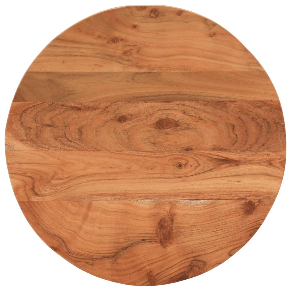vidaXL Blat de masă rotund, Ø60x2,5 cm, lemn masiv de acacia