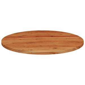 Stolní deska Ø 80 x 3,8 cm kulatá masivní akáciové dřevo - obrázek 4
