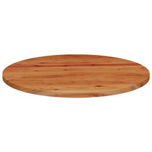 Stolní deska Ø 90 x 3,8 cm kulatá masivní akáciové dřevo - obrázek 4