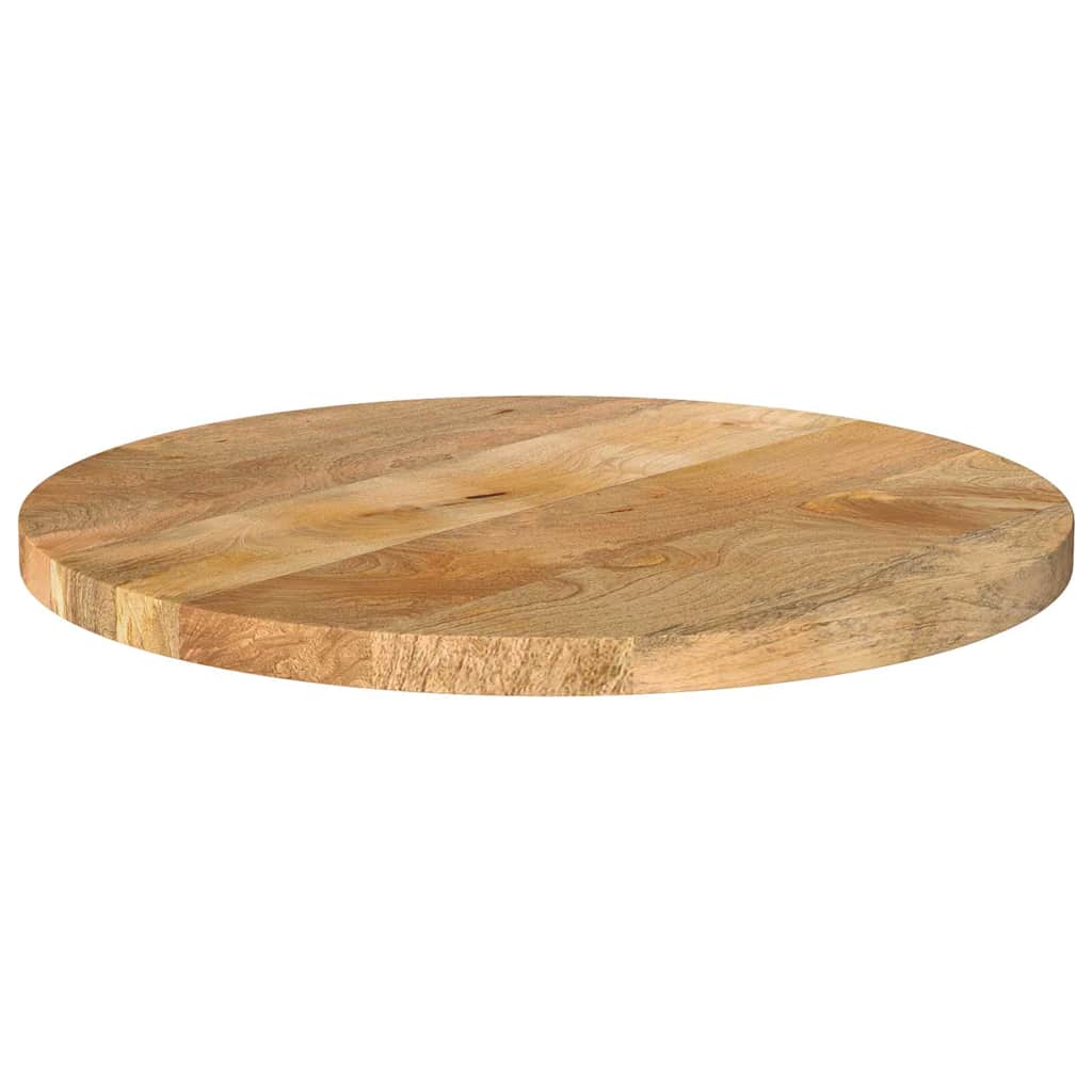 vidaXL Blat de masă rotund, Ø 40x2,5 cm, lemn masiv de mango brut