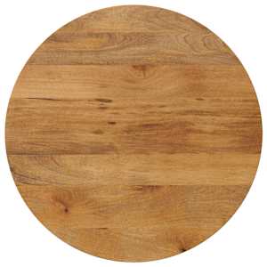 Mizna plošča Ø 90x3,8 cm okrogla trden mangov les