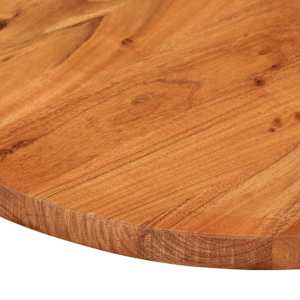 Stolní deska 80 x 40 x 2,5 cm oválná masivní akáciové dřevo - obrázek 6