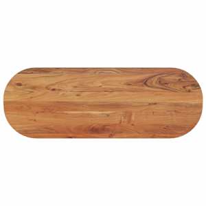 vidaXL lauaplaat, 110 x 40 x 2,5 cm, ovaalne, akaatsiapuit