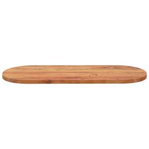 Stolní deska 100 x 40 x 3,8 cm oválná masivní akáciové dřevo - obrázek 4