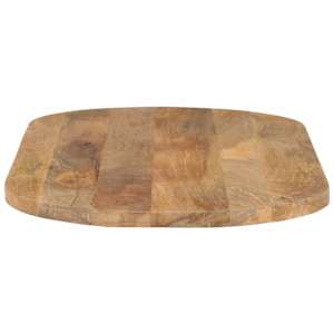 Stolní deska 100x50x2,5 cm oválná masivní mangovníkové dřevo - obrázek 4