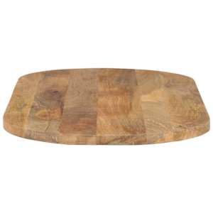 Stolní deska 140x60x3,8 cm oválná masivní mangovníkové dřevo - obrázek 4