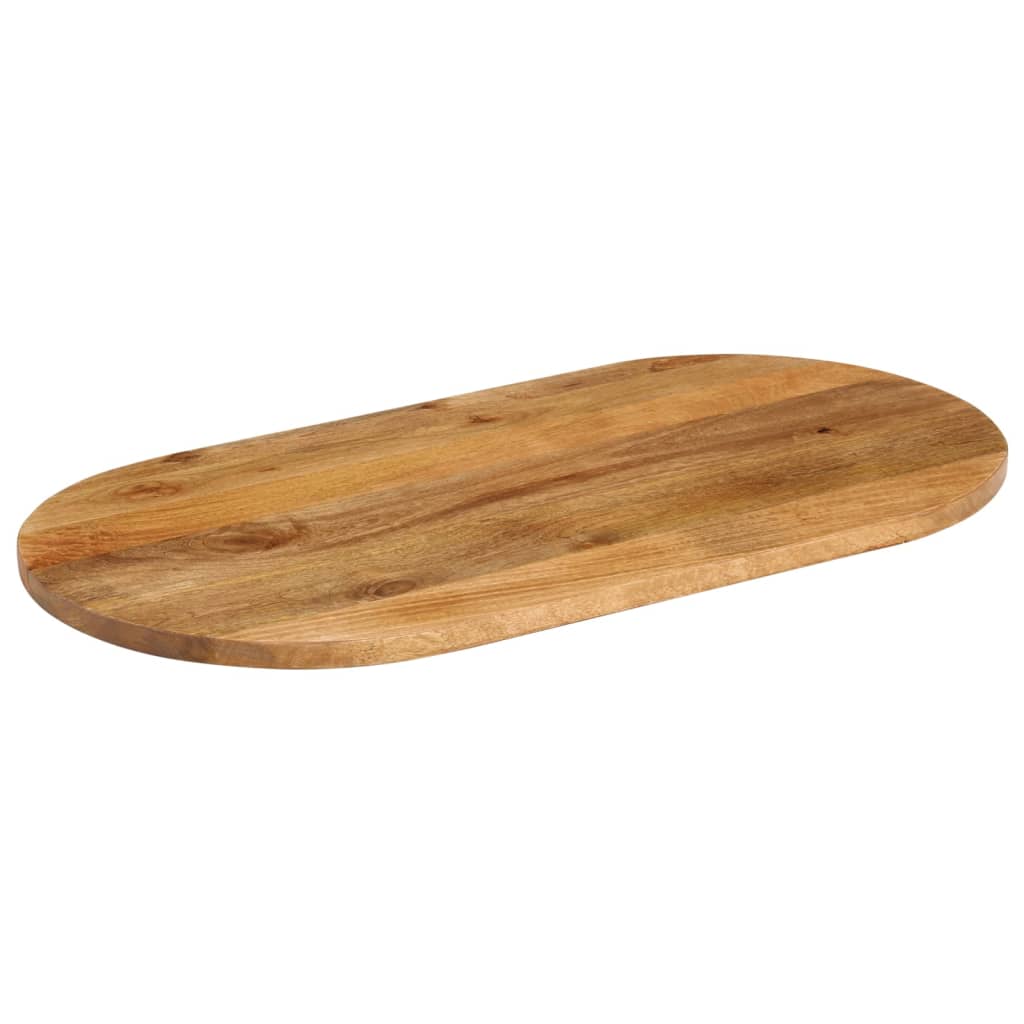 Thumbnail - vidaXL Tischplatte 110x50x2,5 cm Oval Massivholz Mango