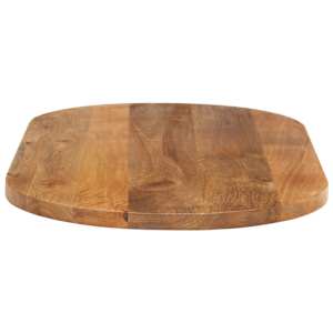 Stolní deska 100x40x3,8 cm oválná masivní mangovníkové dřevo - obrázek 4