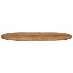 Stolní deska 120x50x3,8 cm oválná masivní mangovníkové dřevo - obrázek 3