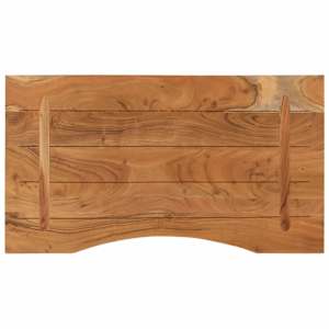 Stolní deska 80x50x2,5 cm obdélníková masivní akáciové dřevo - obrázek 5