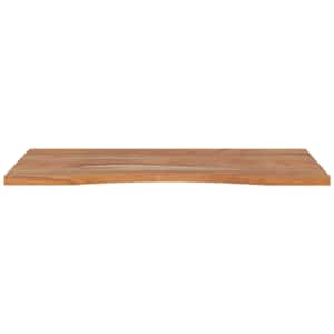 Stolní deska 90x50x2,5 cm obdélníková masivní akáciové dřevo - obrázek 4