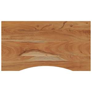 vidaXL lauaplaat, 100 x 50 x 2,5 cm, ristk&uuml;likukujuline, akaatsiapuit