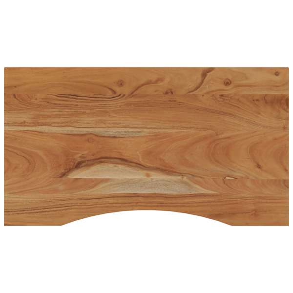 vidaXL lauaplaat, 100 x 50 x 2,5 cm, ristk&uuml;likukujuline, akaatsiapuit