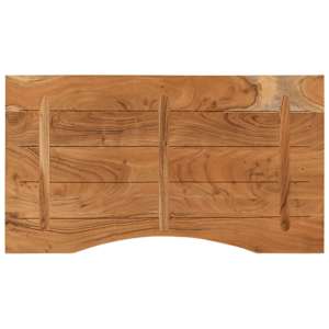 Stolní deska 100x50x2,5 cm obdélníková masivní akáciové dřevo - obrázek 5