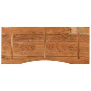 Stolní deska 110x50x2,5 cm obdélníková masivní akáciové dřevo - obrázek 5