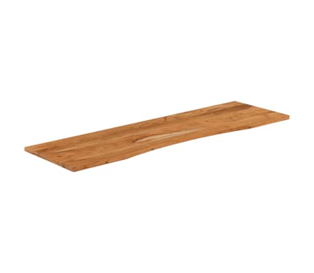 Berkfield Desk Top 140x50x2.5 Cm Rectangular Solid Wood Acacia