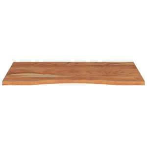 Stolní deska 80x60x2,5 cm obdélníková masivní akáciové dřevo - obrázek 4
