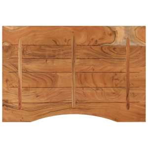 Stolní deska 90x60x2,5 cm obdélníková masivní akáciové dřevo - obrázek 5