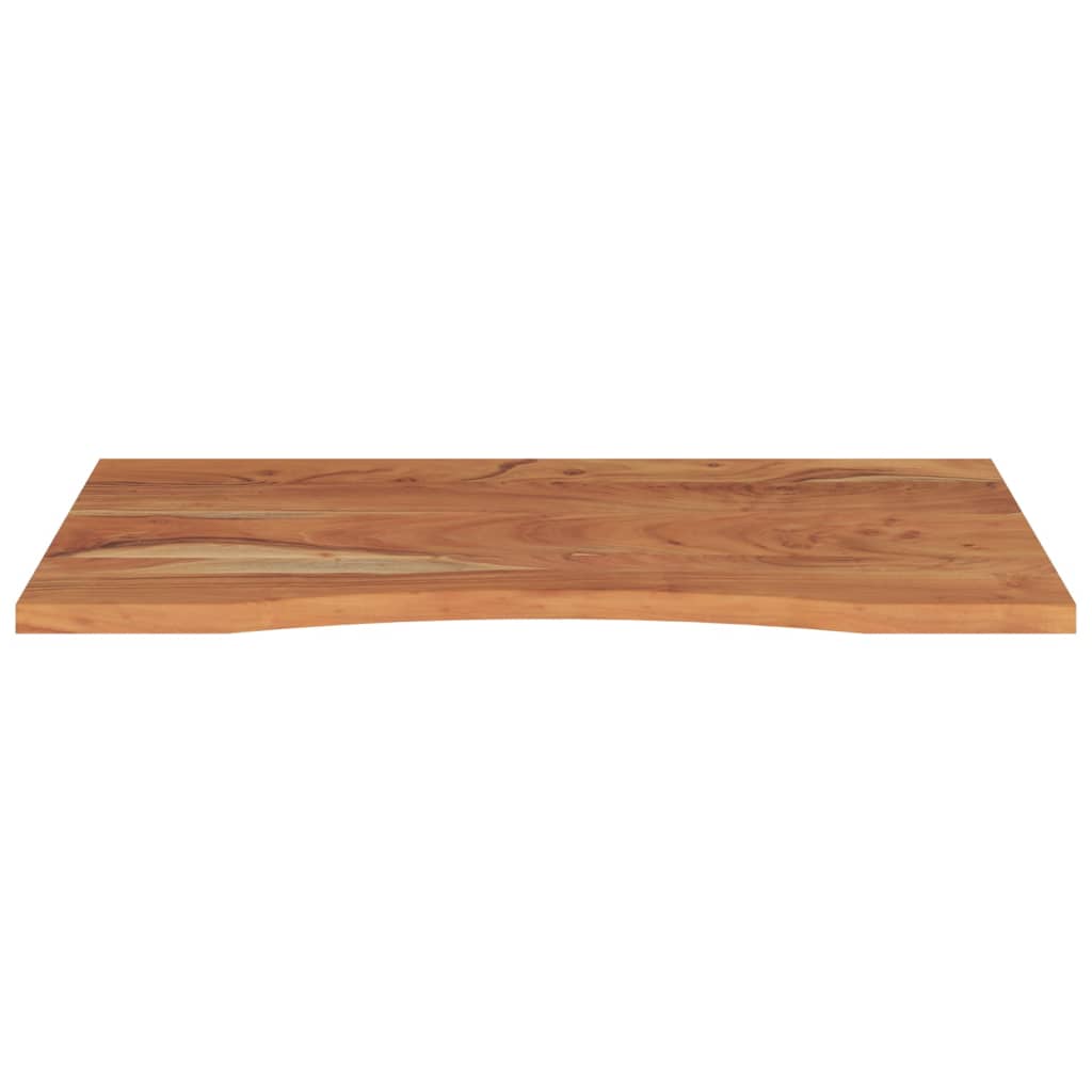 Schreibtischplatte 100x60x2,5 cm Rechteckig Massivholz Akazie