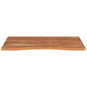 Stolní deska 100x60x2,5 cm obdélníková masivní akáciové dřevo - obrázek 4