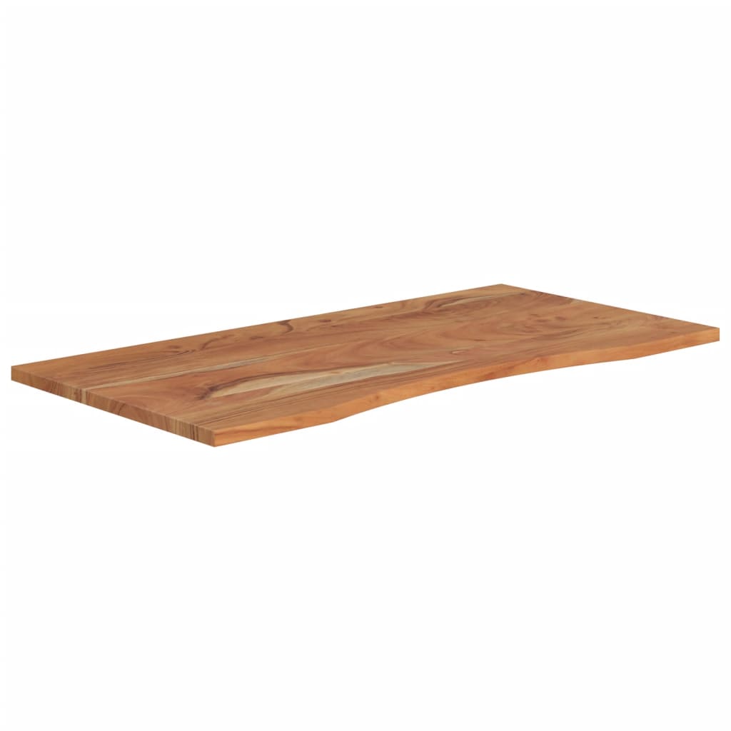 vidaXL Bureaublad rechthoekig 120x60x2,5 cm massief acaciahout afbeelding
