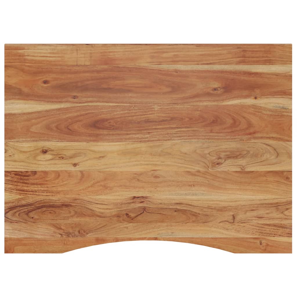vidaXL Stolní deska 100x80x2,5 cm obdélníková masivní akáciové dřevo