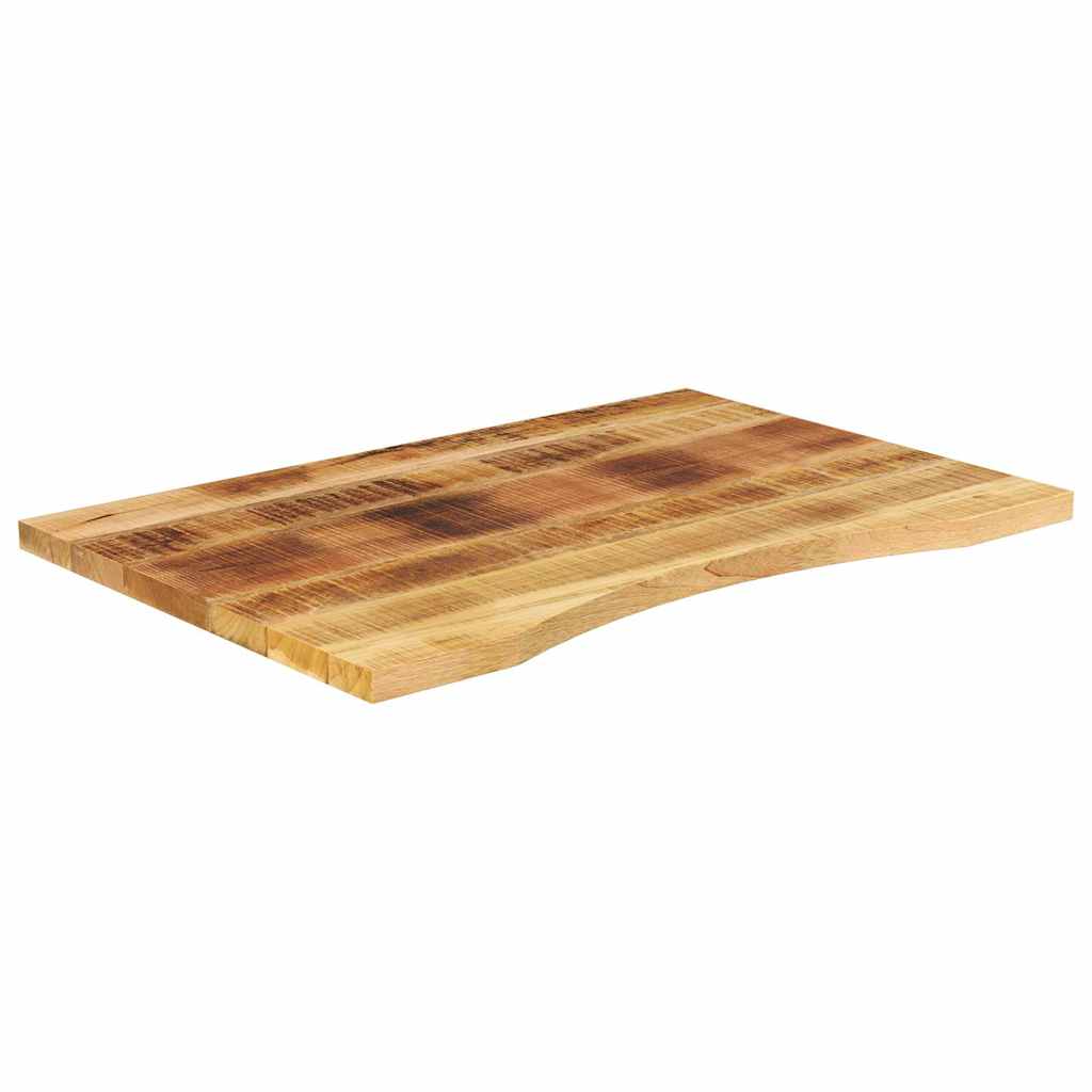 Thumbnail - vidaXL Schreibtischplatte mit Aussparung 90x50x2,5 cm Massivholz Mango